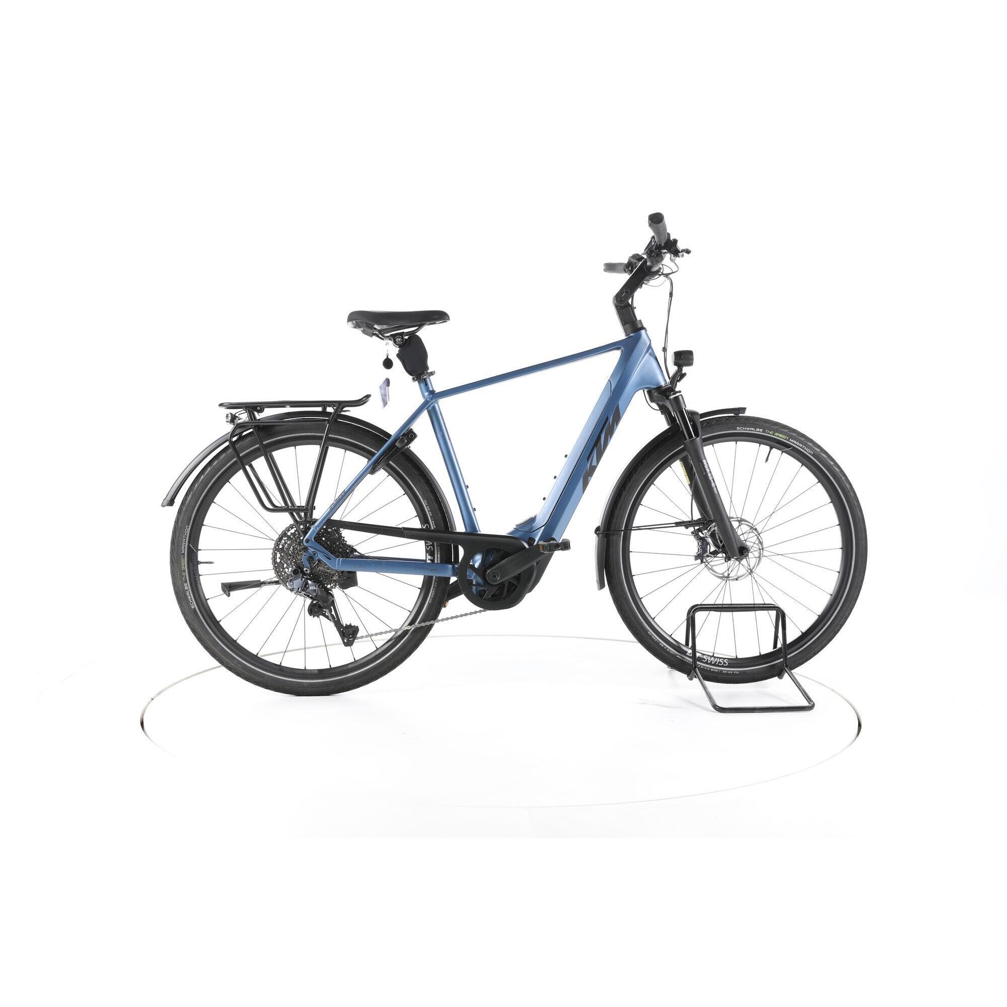 Ktm - Reconditionné - Ktm Macina Style 810 Trekking Vélo Électrique 2025 - Bon - Vélo Tout Chemin - Bleu - 56 - Decathlon