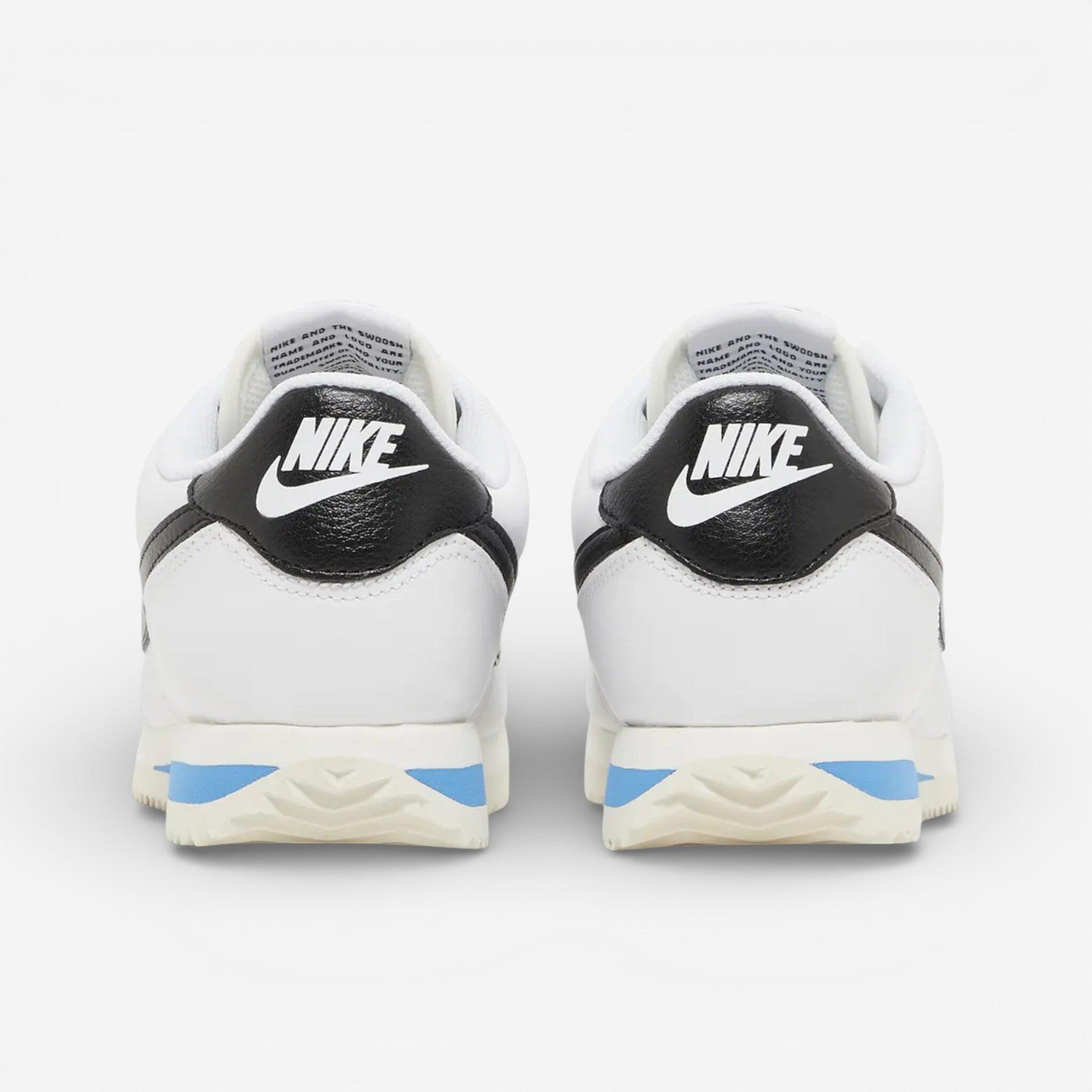 Nike Cortez White Black Light Photo Blue (Women's) 3/3