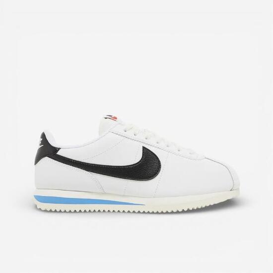 Nike Cortez White Black Light Photo Blue (Women's)