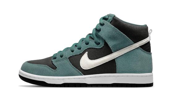 Zapatillas Nike SB Dunk High Green Suede