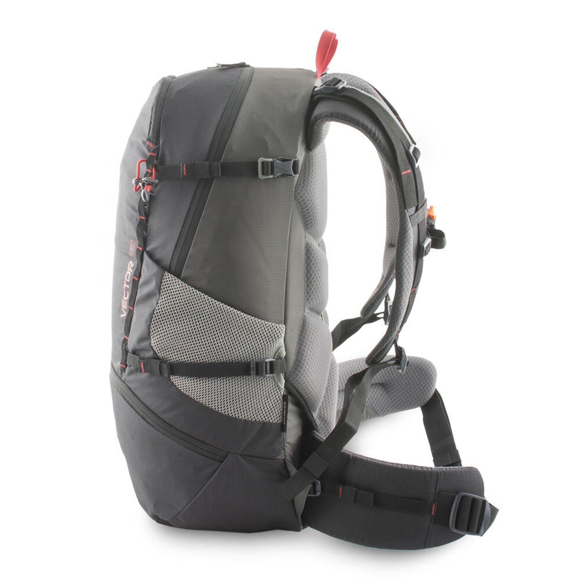 Rucsac Pinguin Vector 35 litri negru - gri