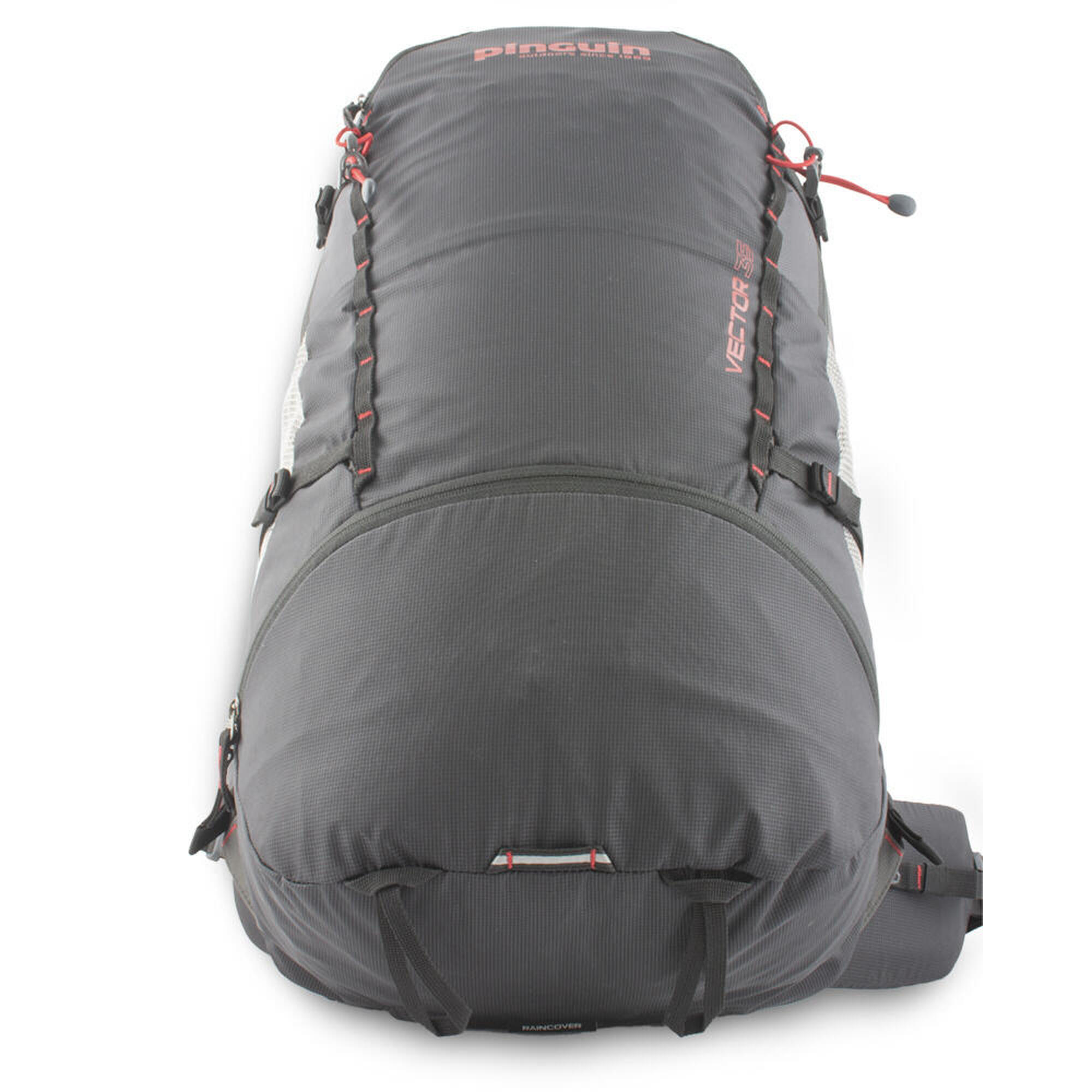 Rucsac Pinguin Vector 35 litri negru - gri