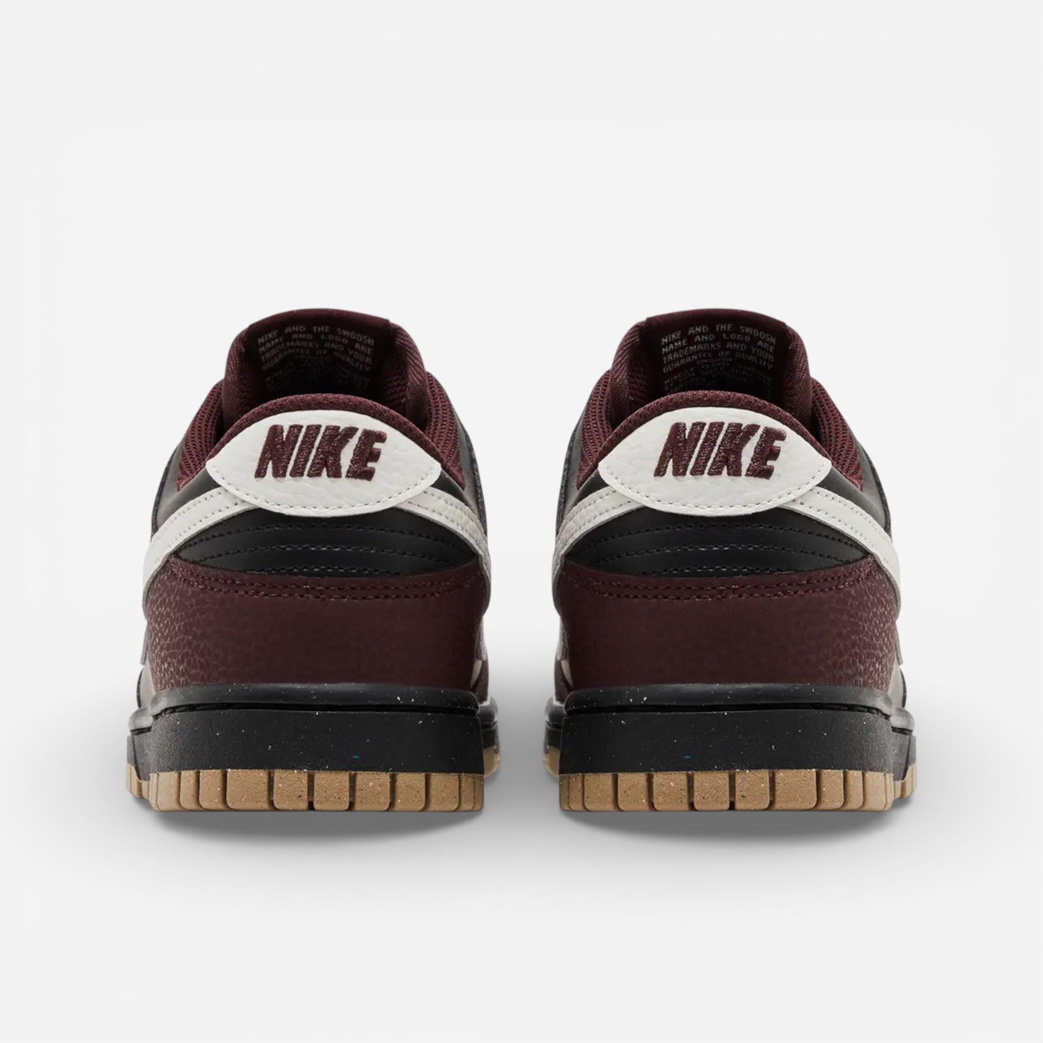 Nike Dunk Low Next Nature Burgundy Crush Black (Women's) 3/3