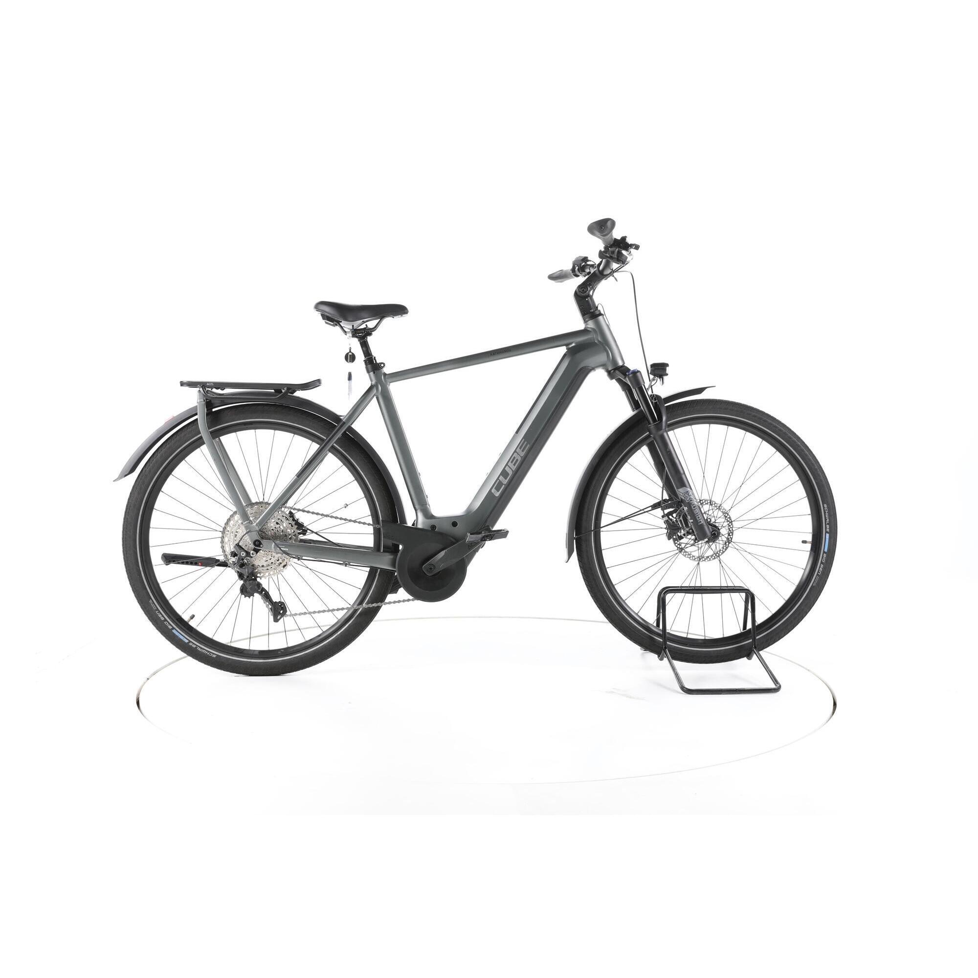Cube - Reconditionné - Cube Kathmandu Hybrid Pro Trekking Vélo Électrique - Bon - Vélo Tout Chemin - Gris - 58 - Decathlon