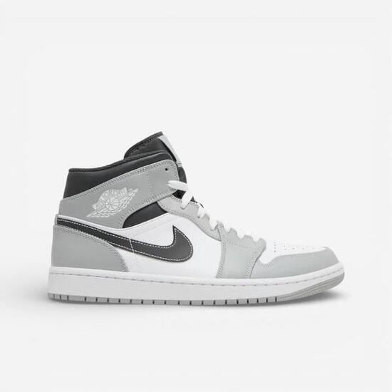 Jordan 1 Mid Light Smoke Grey Anthracite