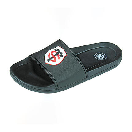 Claquettes noires Stade Toulousain Antoine pour adulte