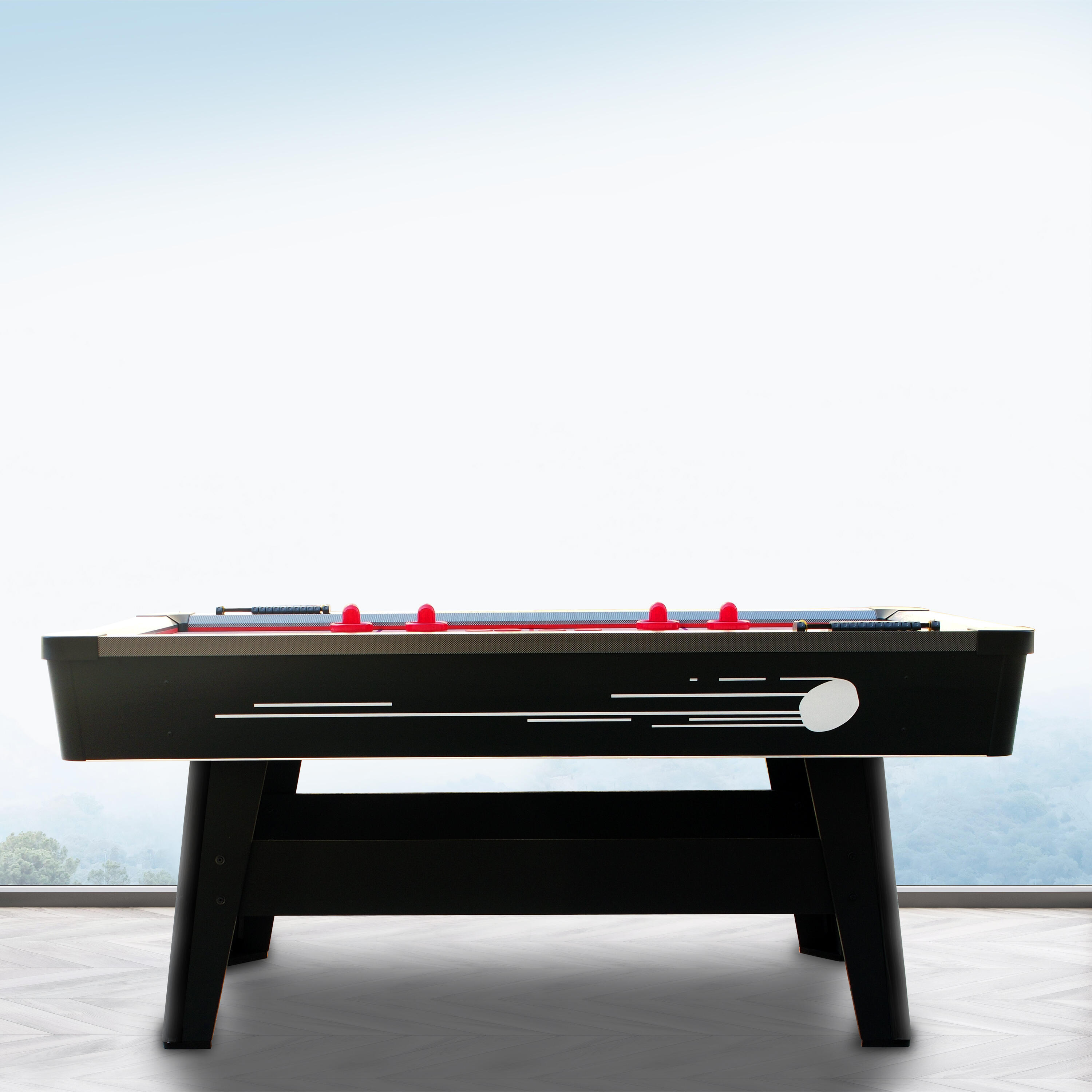 Set De Palets Et Poussoirs Pour Air Hockey – Remplacement Pratique Pour Tables Miniatures