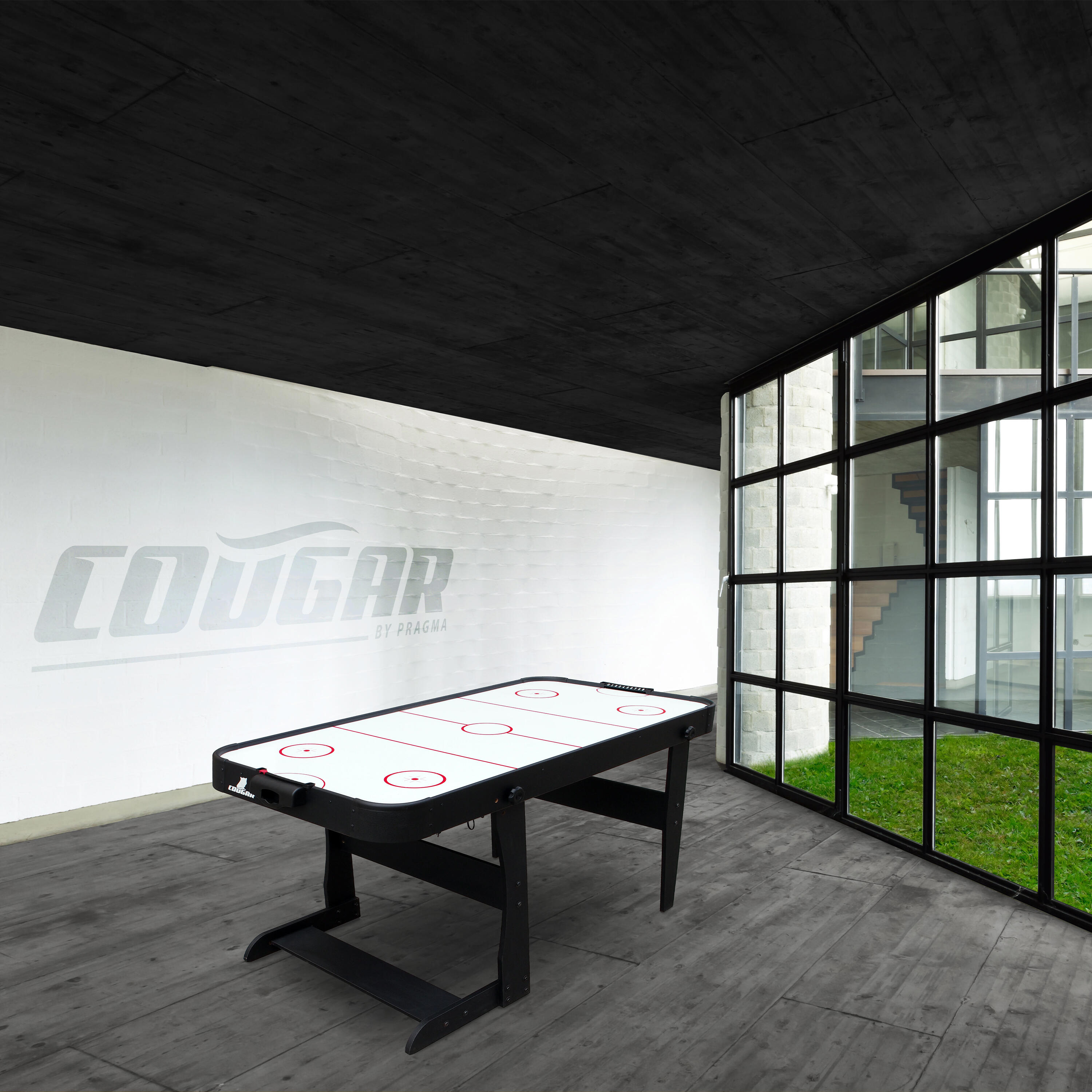 Air hockey plegable, Icing, para interior | Accesorios incluidos 3/7