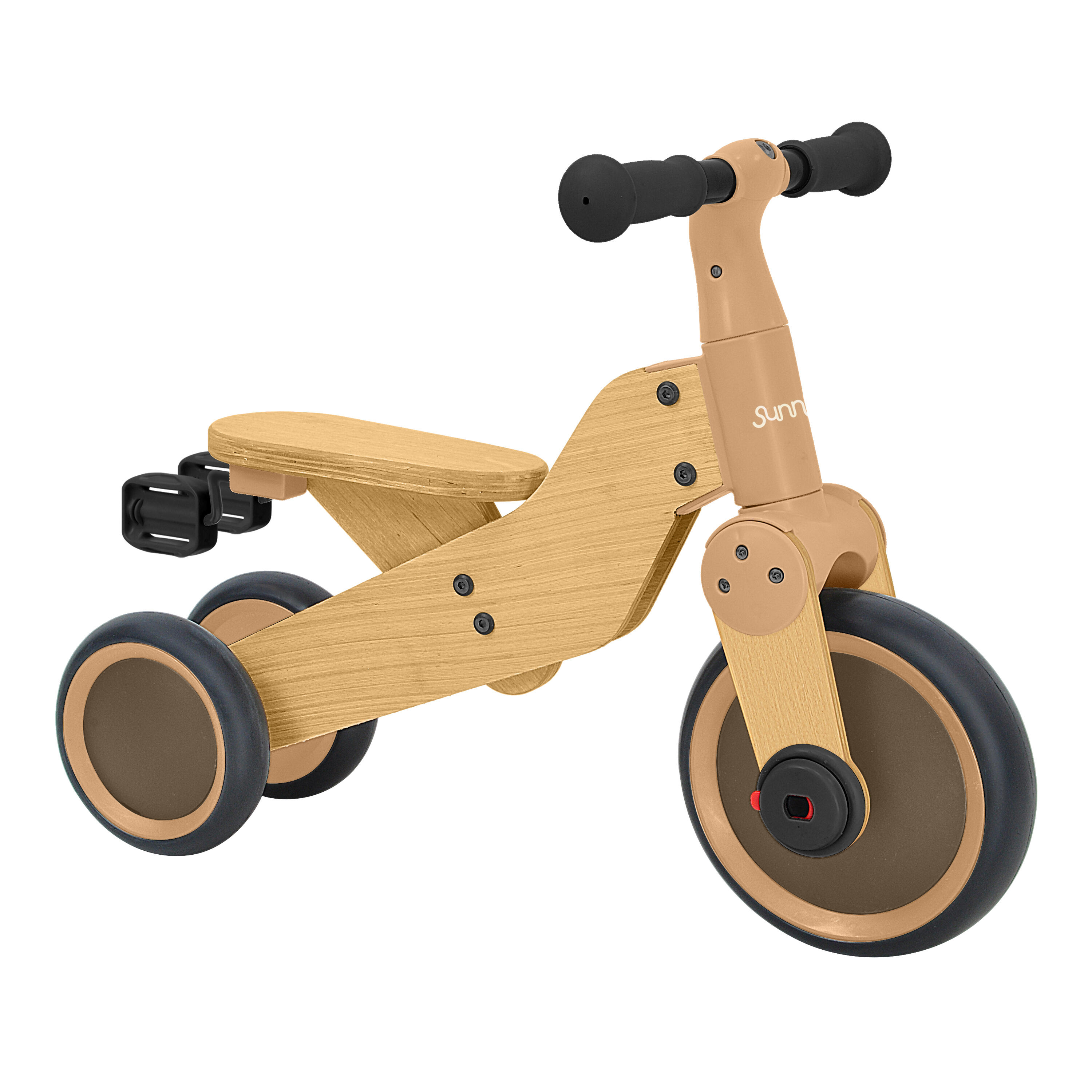 Draisienne/Tricycle - Bois, 3 roues, 2/5 ans, Walker 2-en-1 1000 6/7