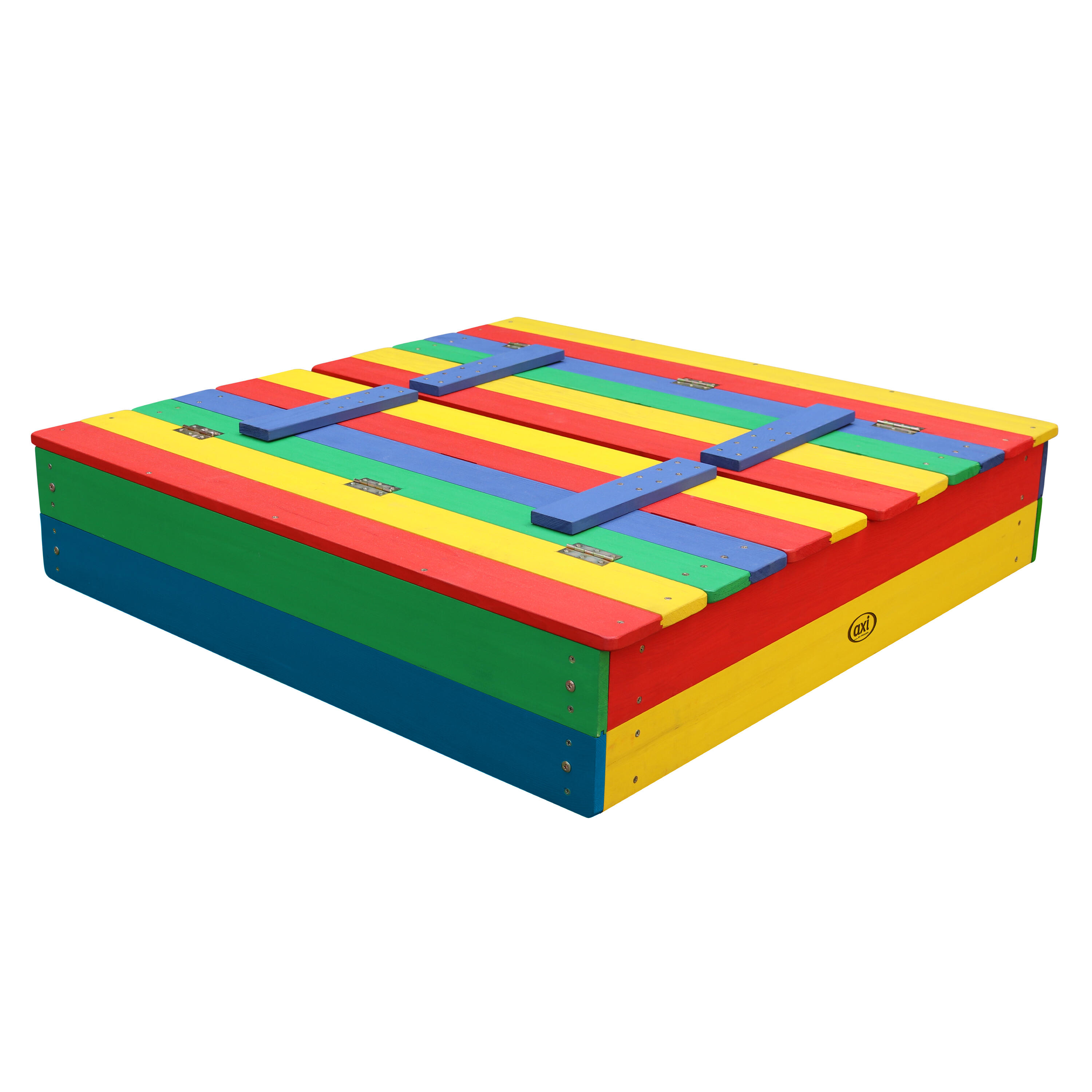 AXI ELLA Zandbak met bankjes Regenboog 100x95x20cm 6/7