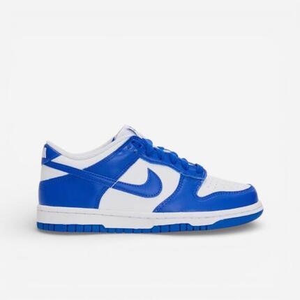 Nike Dunk Low White Hyper Royal (GS)