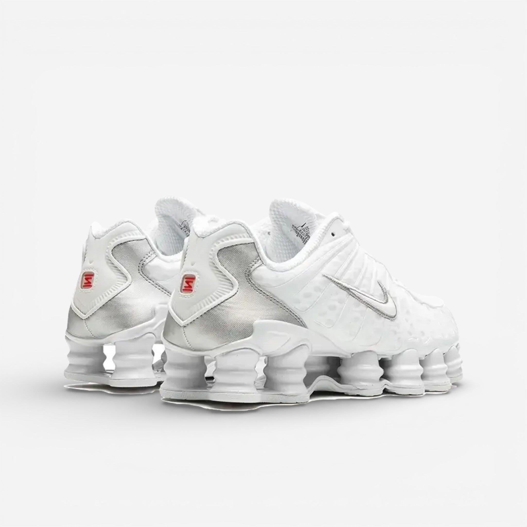 Nike Shox TL White/White/Metallic Silver 3/3