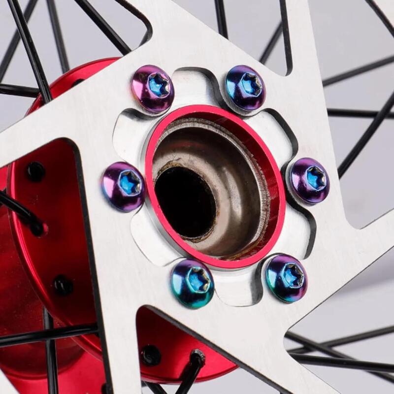 șuruburi torx t25 disc frână inox m5×9 mm multicolor 12 bucăți