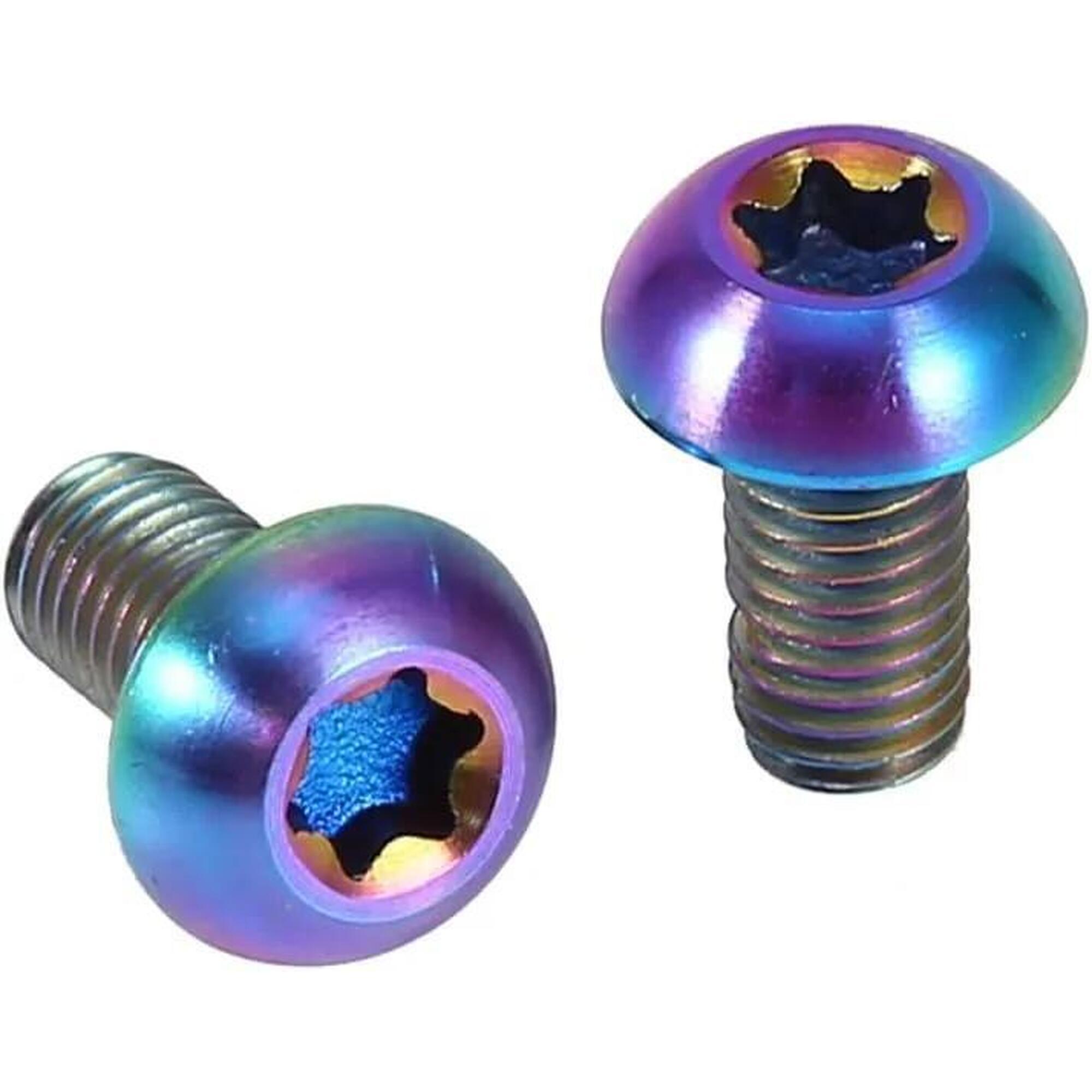 șuruburi torx t25 disc frână inox m5×9 mm multicolor 12 bucăți