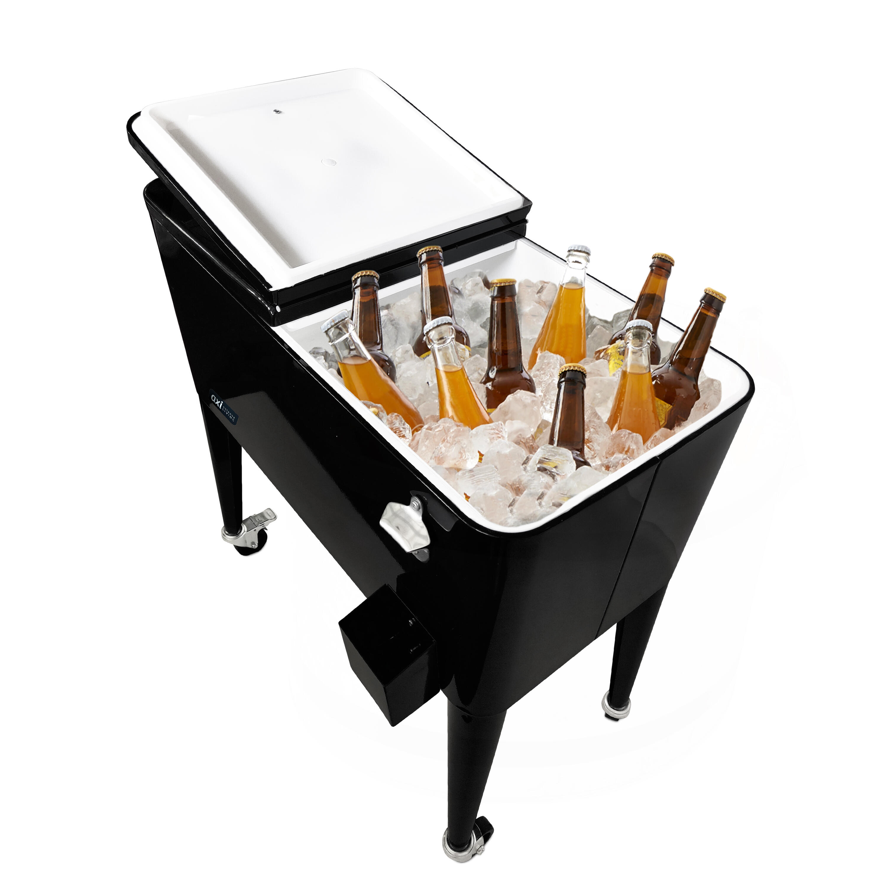 Glacière Noire, Réfrigérateur de boissons - 76 L 2/7