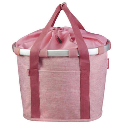 Vorderradkorb "Bike Basket TWIST" rosa