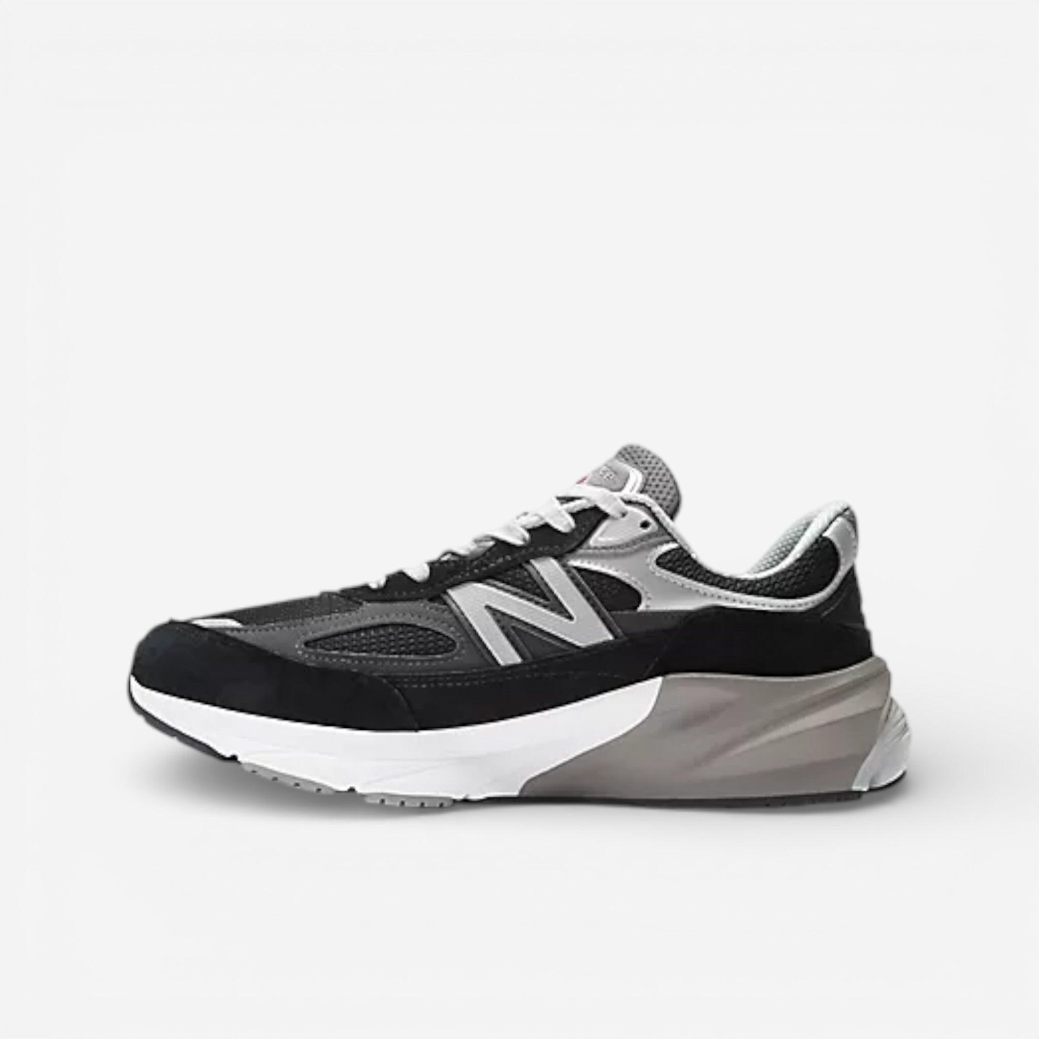 New Balance 990v6 MiUSA Black Grey White (Women's) 2/3