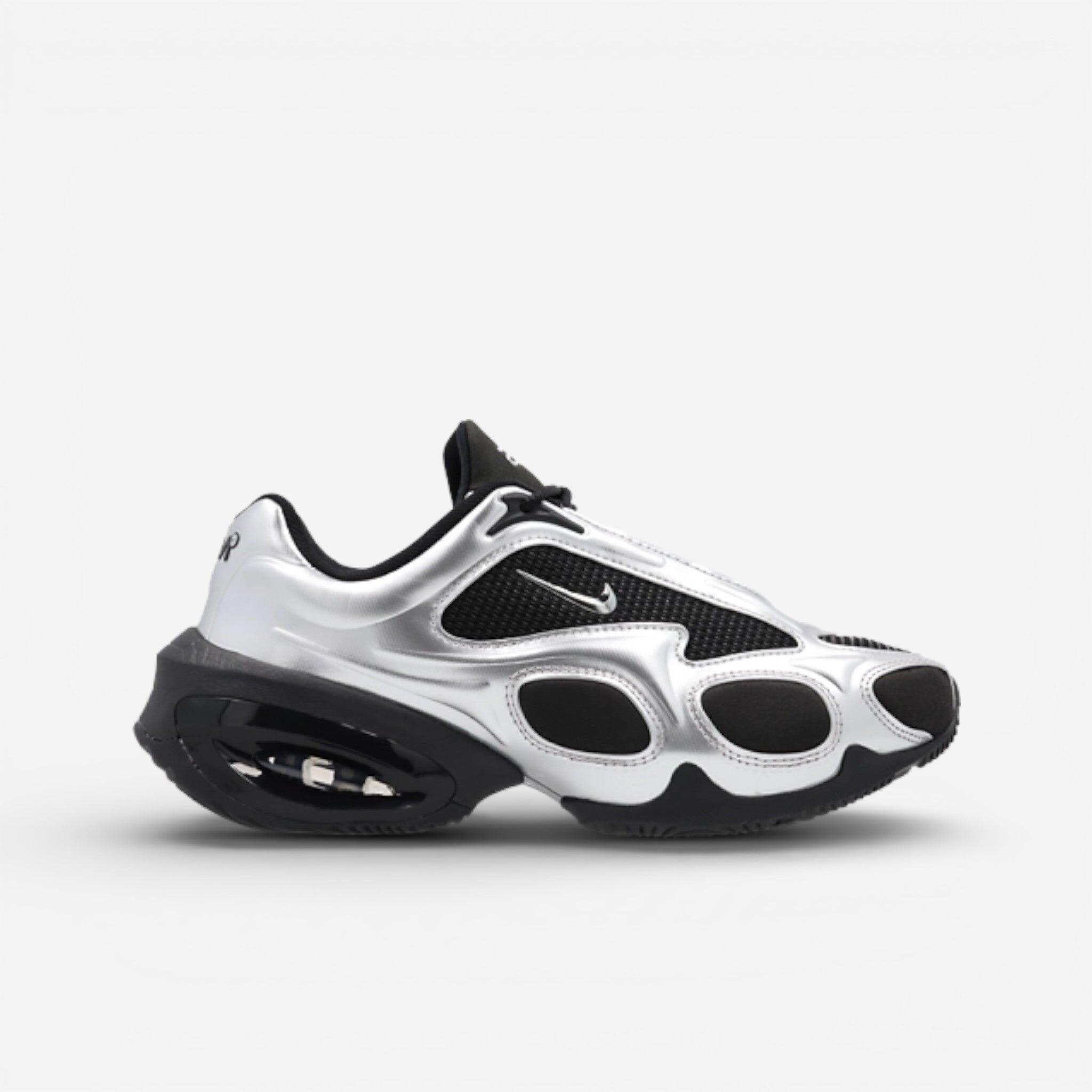 nike air max white and silver