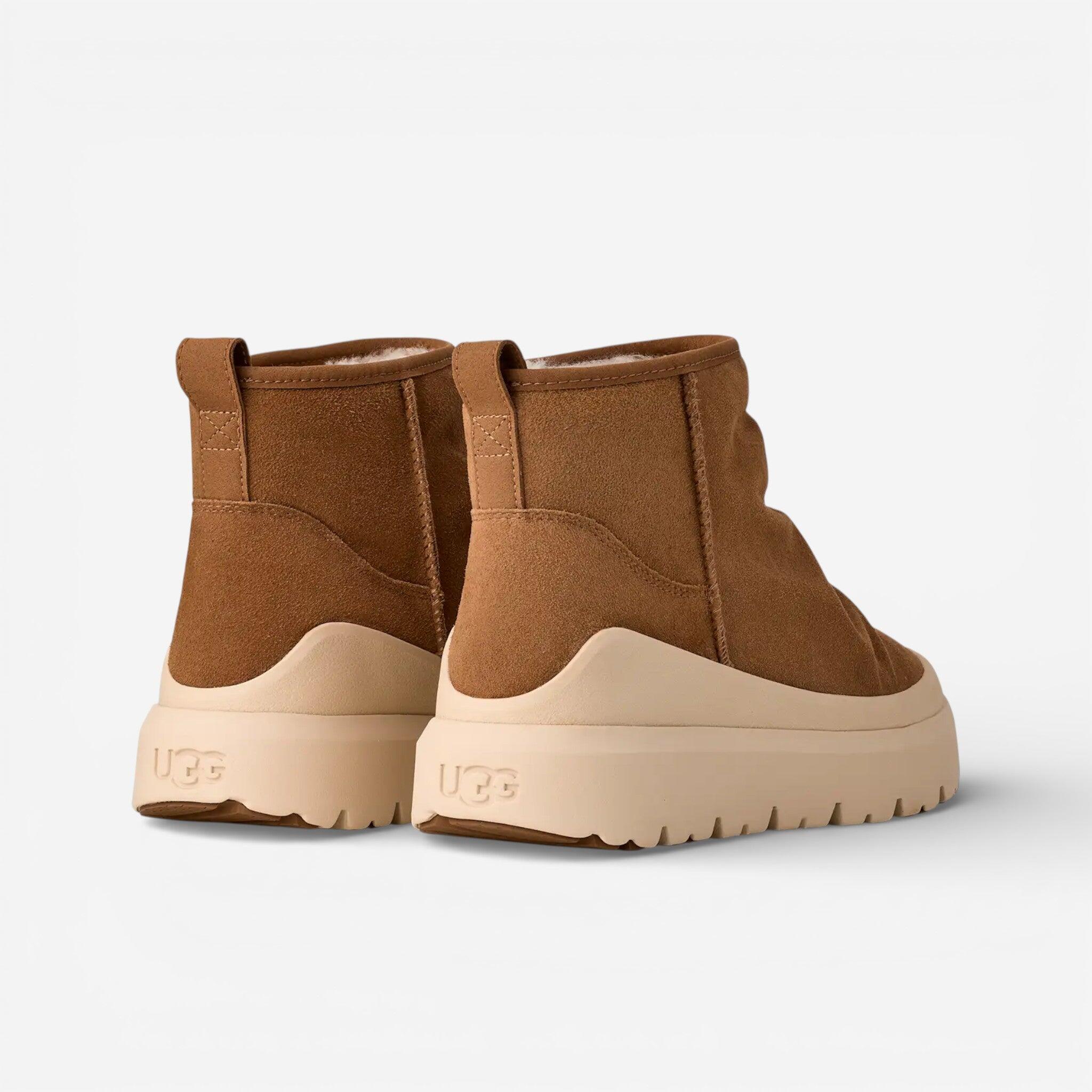 UGG Heritage Utility Mini Boot Chestnut Whitecap 3/3