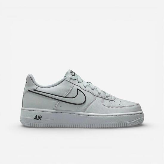 Nike Air Force 1 Light Smoke Grey Black (GS)