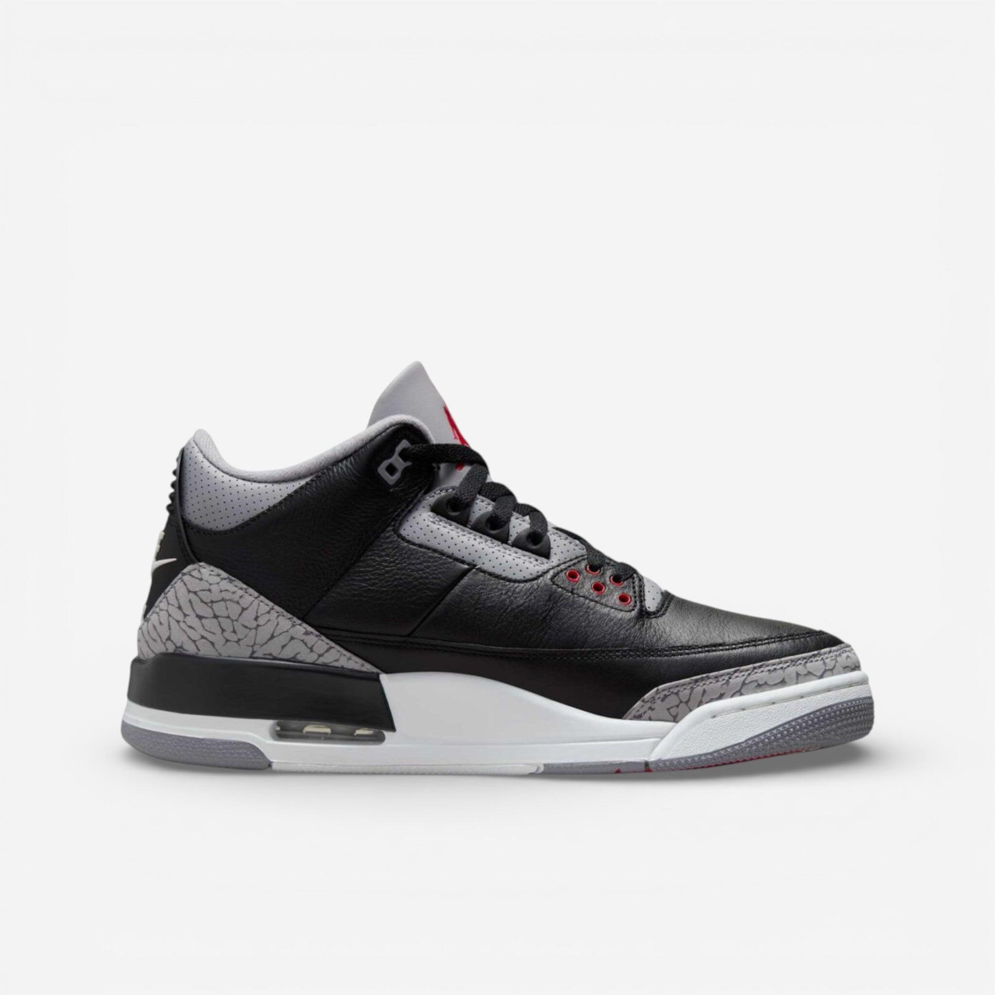 Jordan - Jordan 3 Retro Black Cement (2024) (ps) - Baskets - Noir - Decathlon