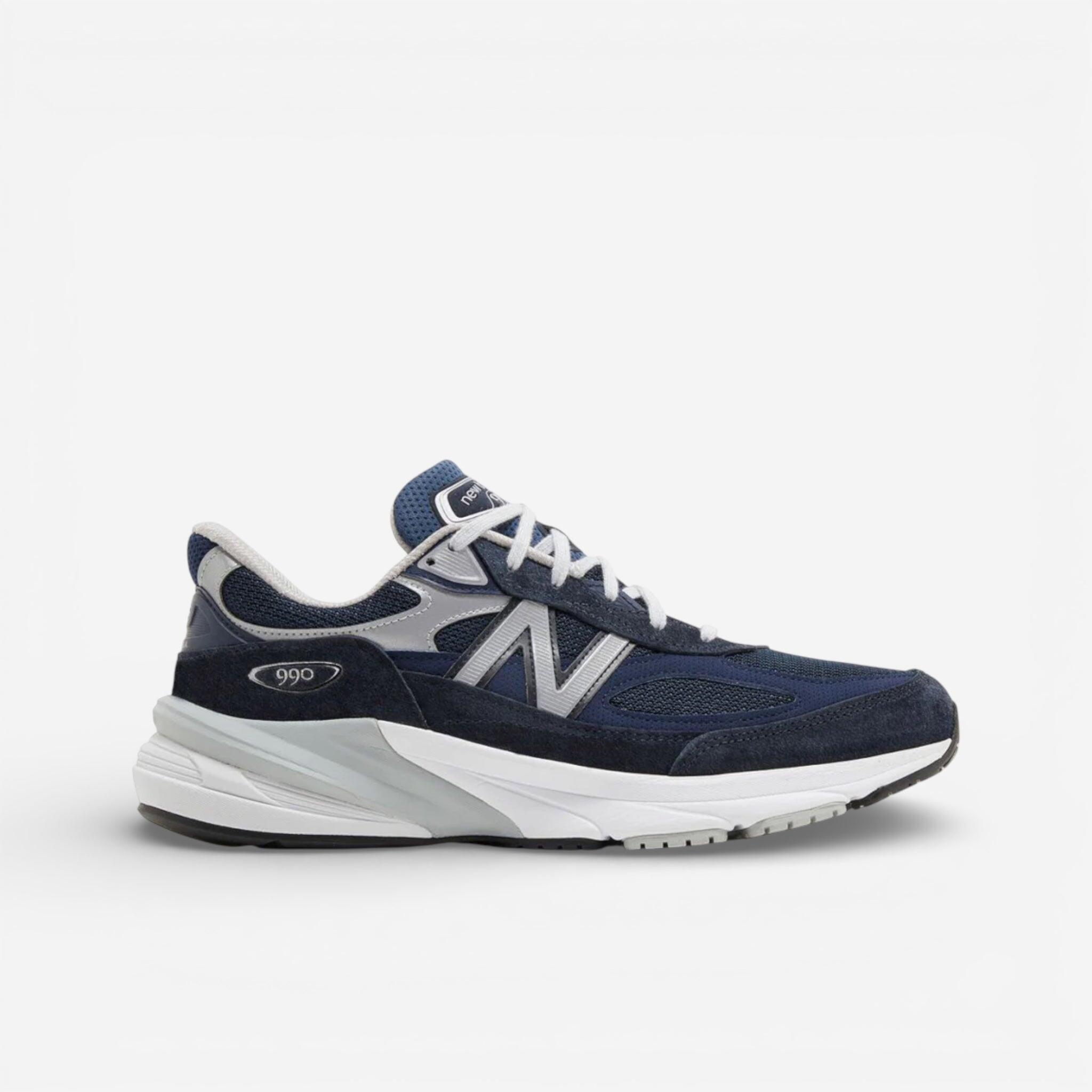 New Balance - New Balance 990v6 Miusa Navy White - Baskets - Blanc - Decathlon