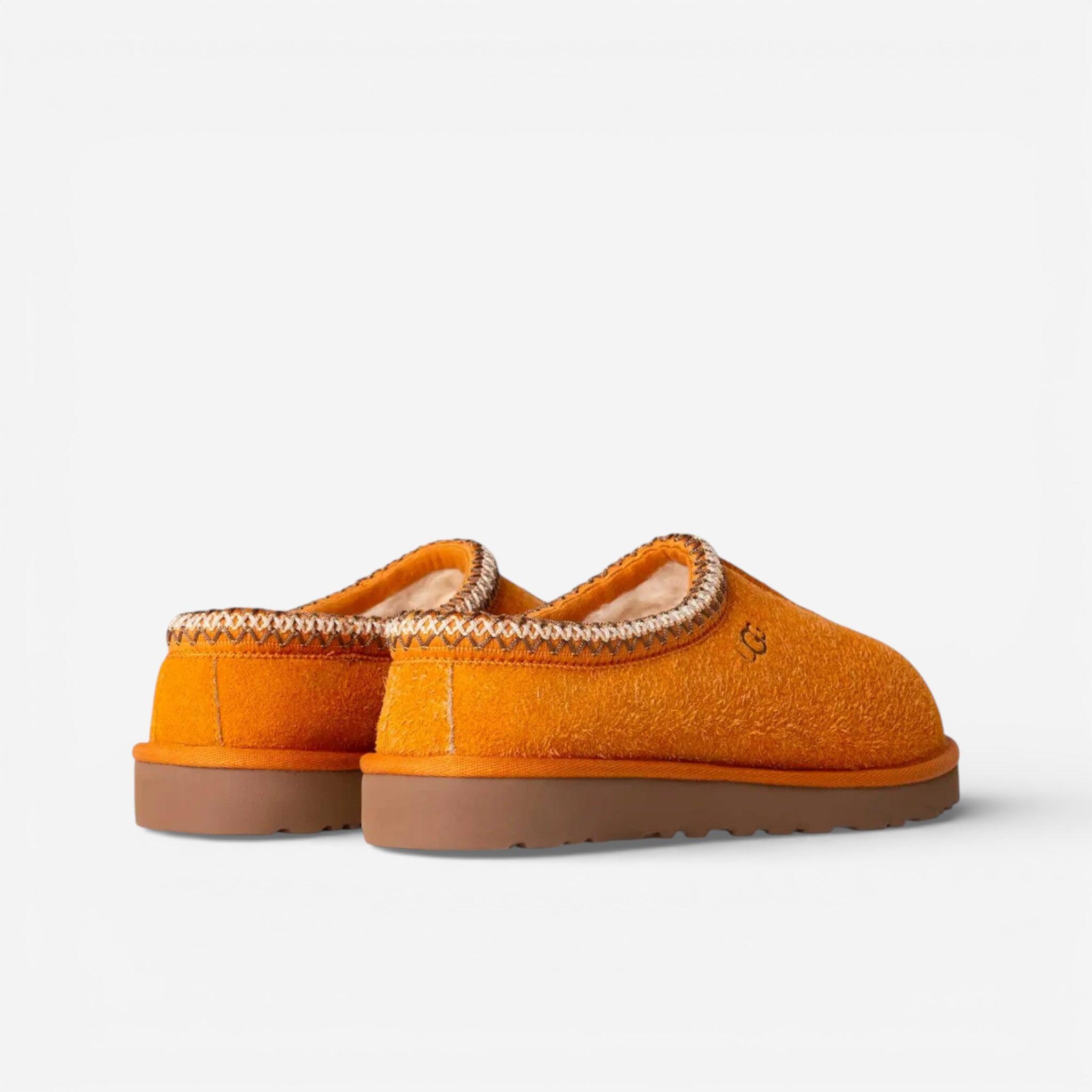 UGG Tasman Shaggy Suede Slipper Dark Apricot 3/4