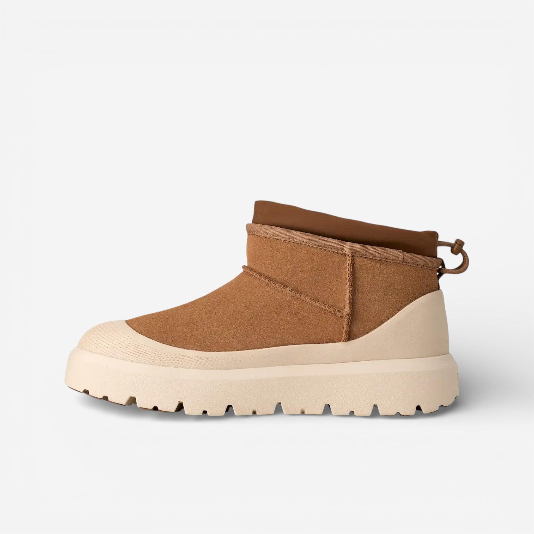 UGG Classic Ultra Mini Weather Hybrid Boot Chestnut Whitecap 2/4