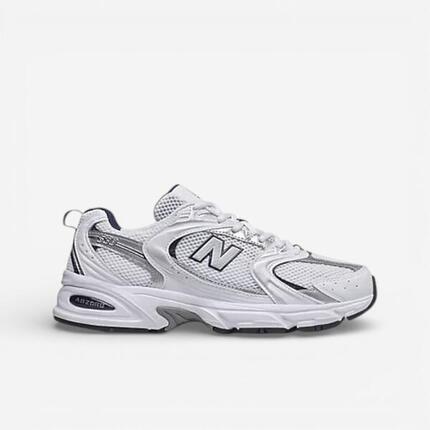 New Balance 530 White Silver Navy