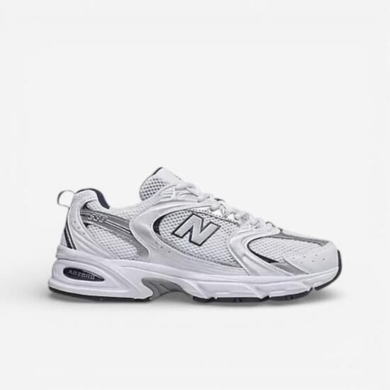 New Balance 530 White Silver Navy