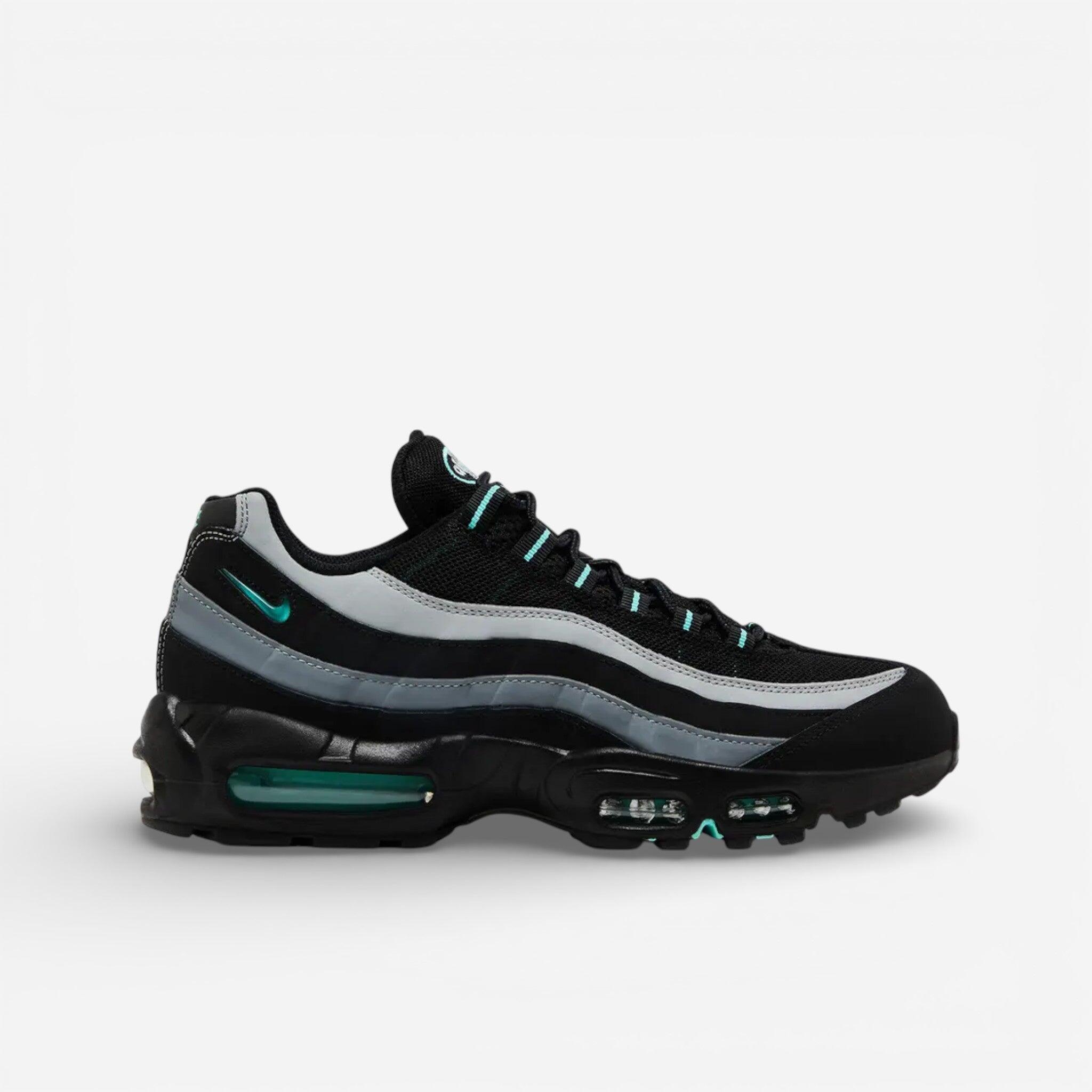 Nike - Nike Air Max 95 Black Aurora Green - Baskets - Noir - Decathlon