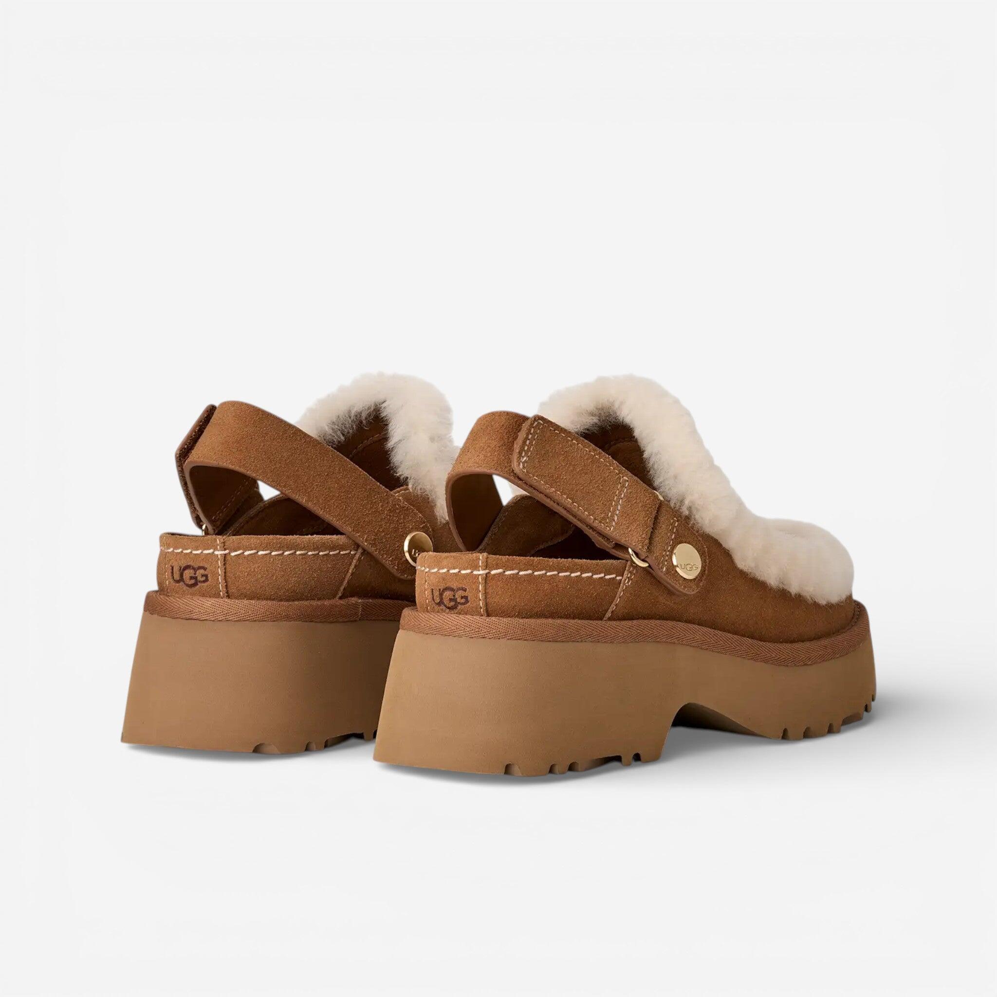 UGG Esmee Clog Chestnut (Women's) 3/4