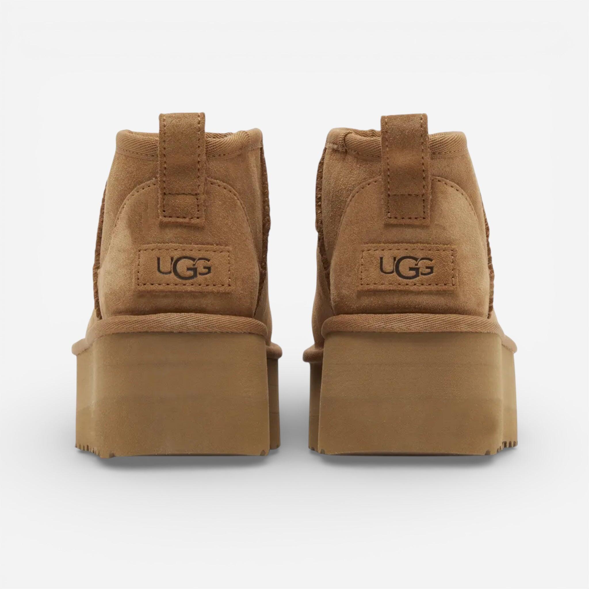 UGG Classic Ultra Mini Platform Chestnut 3/4