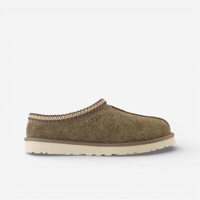 Ugg tasman shaggy suede slipper smoke plume