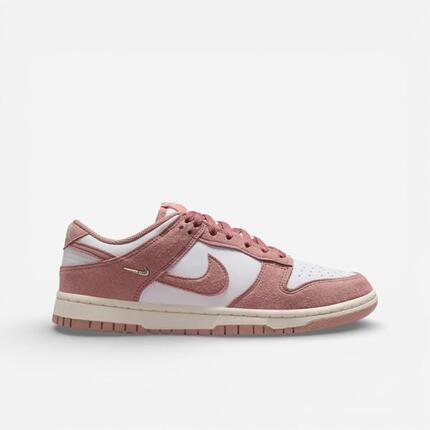 Nike Dunk Low Rose Whisper Gold Mini Swoosh (Women's)