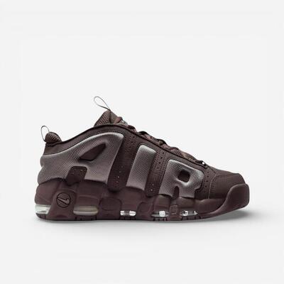 Nike air more uptempo low baroque brown cave stone
