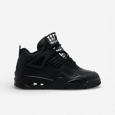 Jordan 4 retro net black (women's)