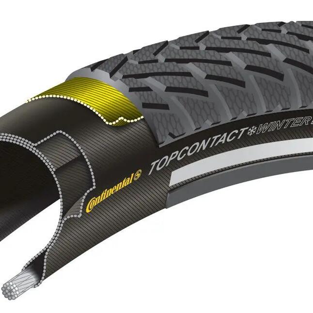 Vectran Winter Tire for Electric Bicycle 26x1.90 Black