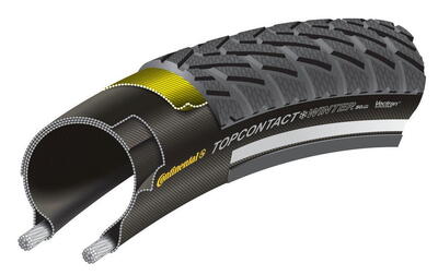 Pneumatico morbido Continental Top Contact II Winter Premium 700x42c