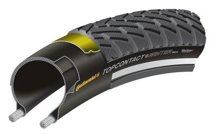 Opony zimowe Top Contact Winter II Premium, 28x1 3/8x1 5/8" 37-622