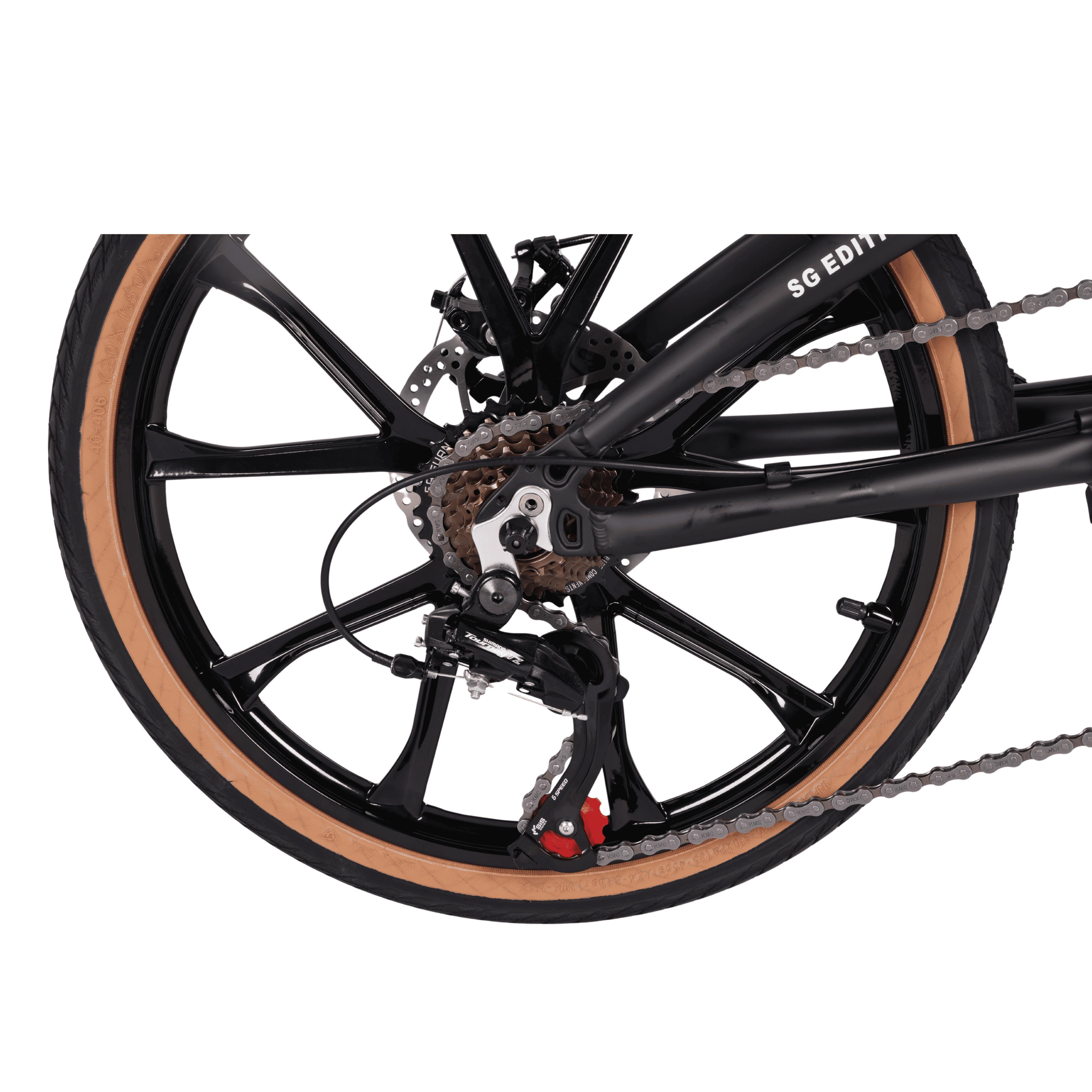 Hachiko HA-01 PRO URBAN GREY | Aluminium Fold Bicycle | Sports Rims