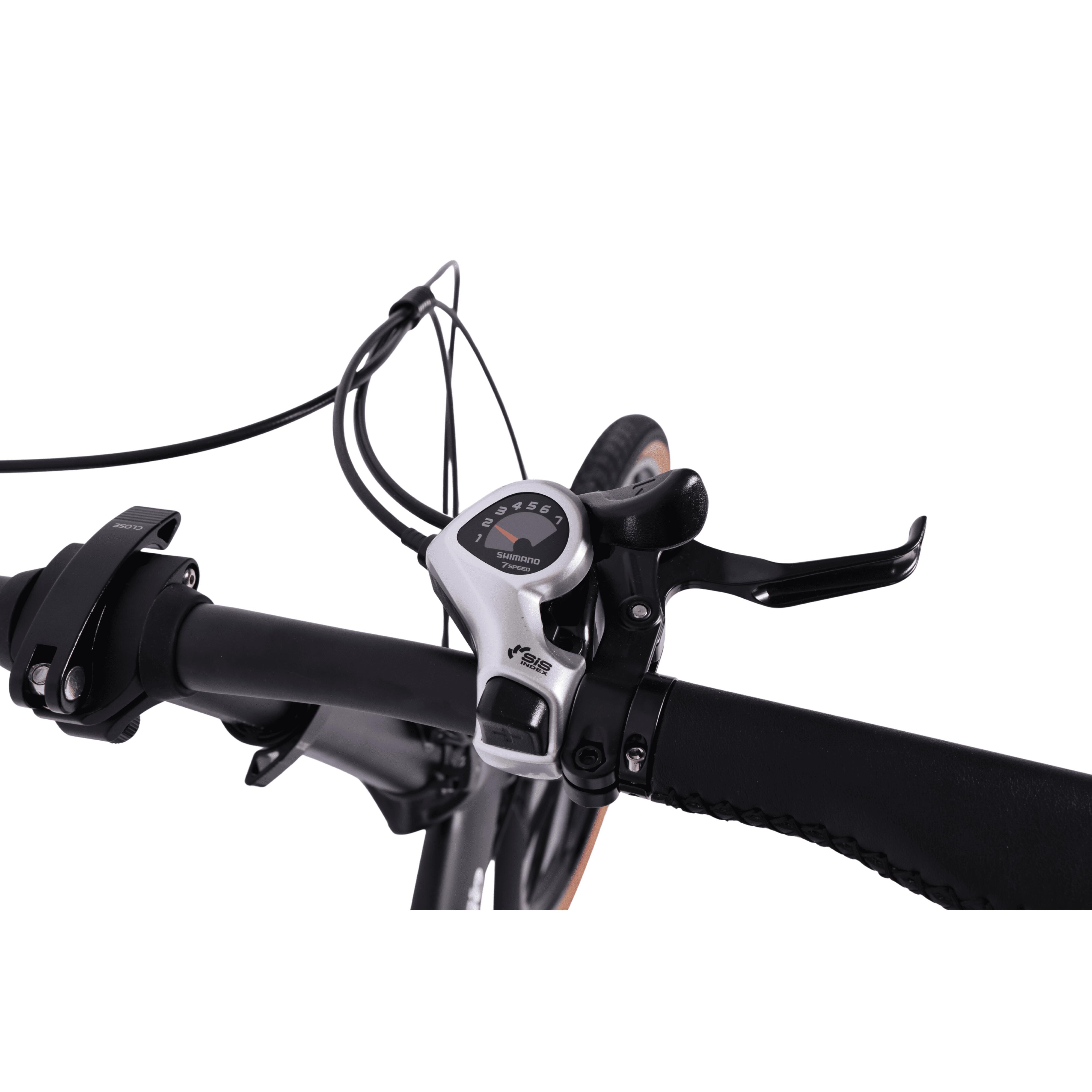 『HAMI VEN BLACK×SILVER』 Hachiko HA-01 PRO URBAN GREY | Aluminium Fold Bicycle | Sports Rims