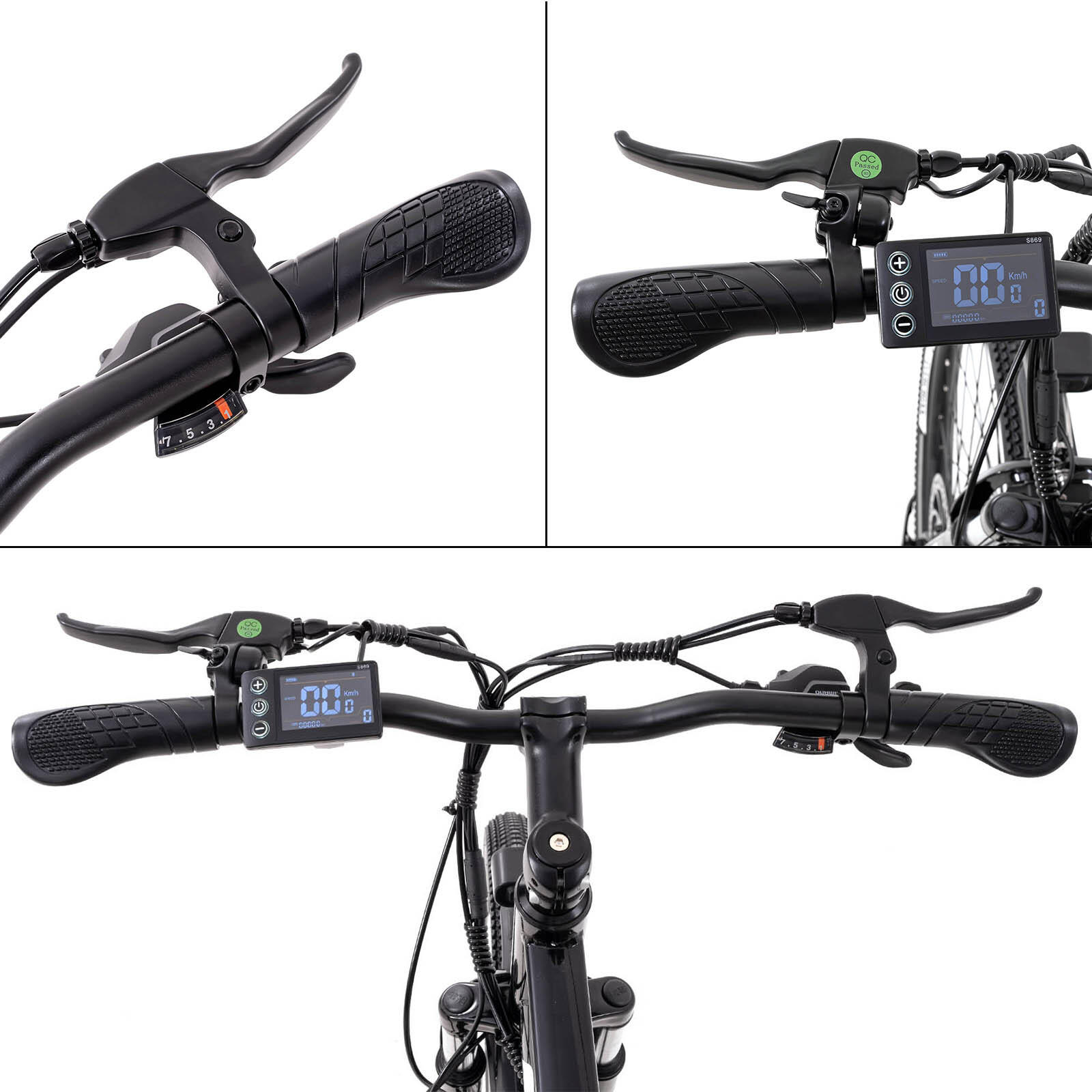 Bicicletta Elettrica 27,5"-Motore 250W-468Wh-Doppio Ammortizzatore-E-MTB-EK15 4/7