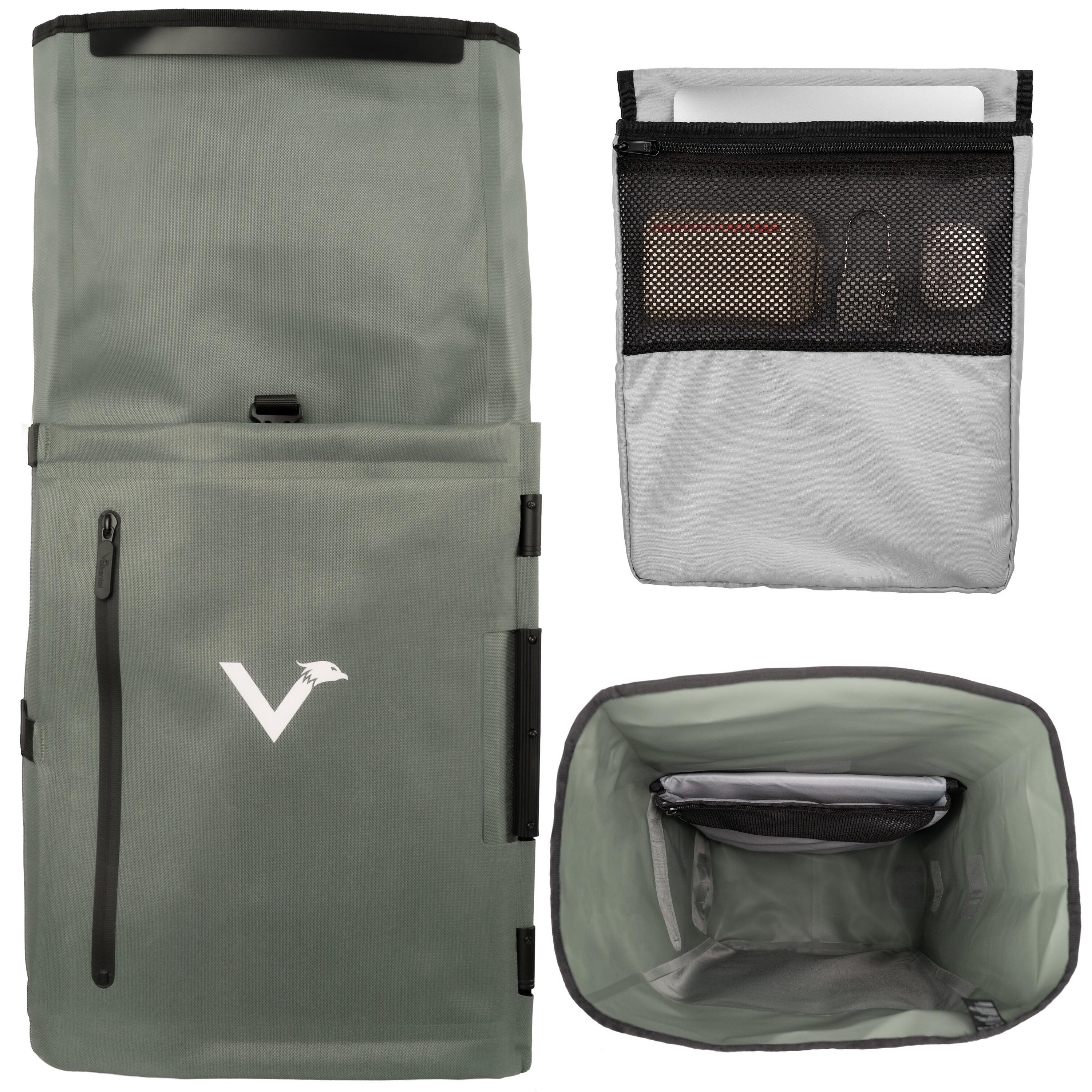 Sacoche Vélo 2en1 & Sac à Dos - 28L Imperméable - Porte-bagages pour E-Bik 6/8