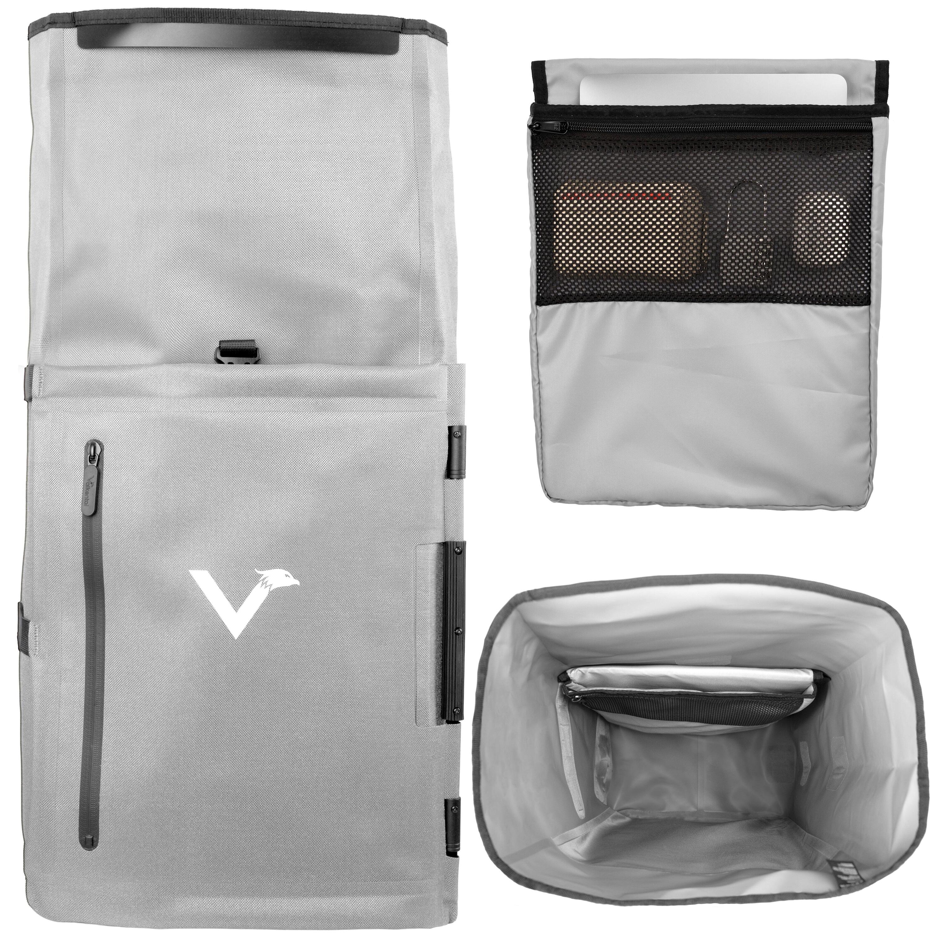 Sacoche Vélo 2en1 & Sac à Dos - 28L Imperméable - Porte-bagages pour E-Bik 7/8