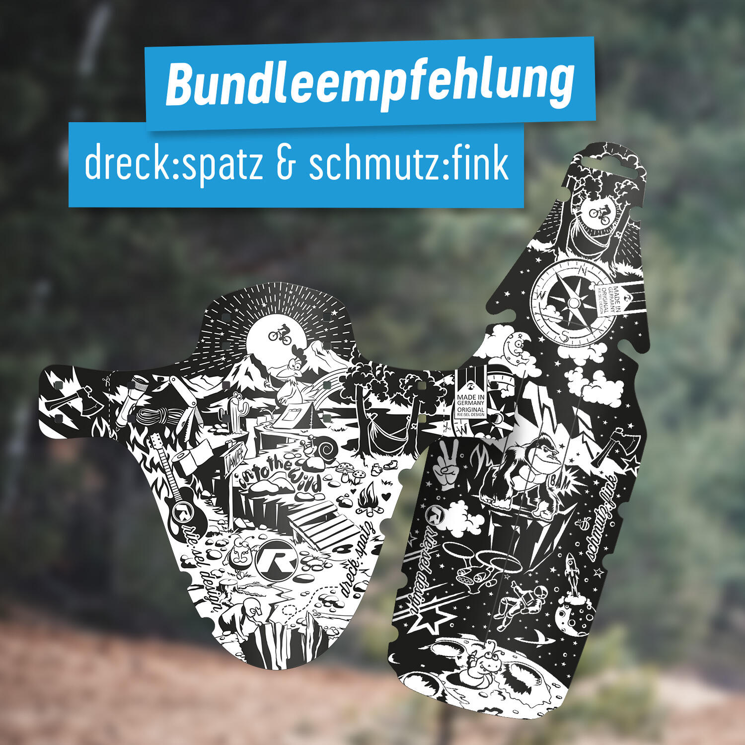 Kotflügel Riesel Design Schmutzfink Adventure 5/5