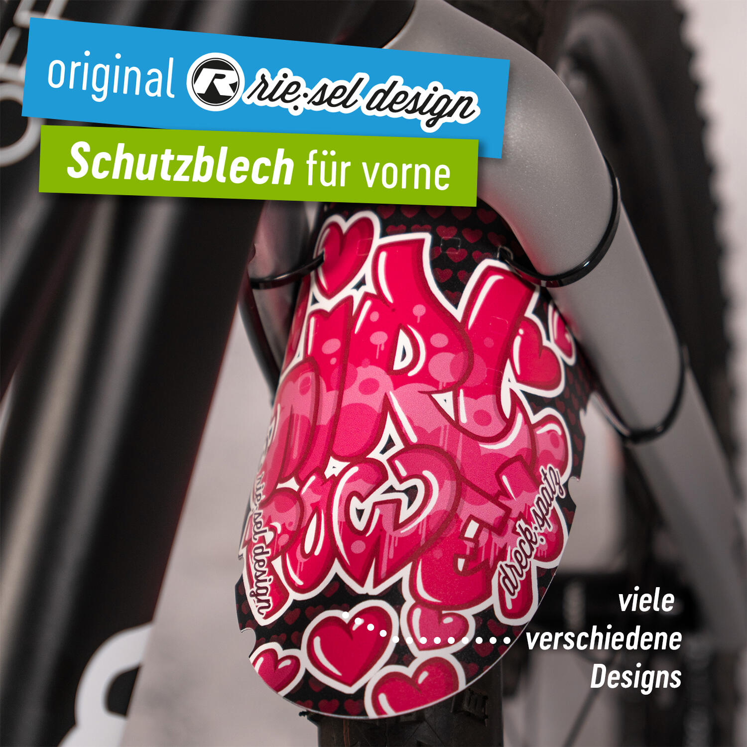 Kinder Fahrrad Schutzblech Set – Mudguard vorne & hinten für 16–29 Zoll 2/7