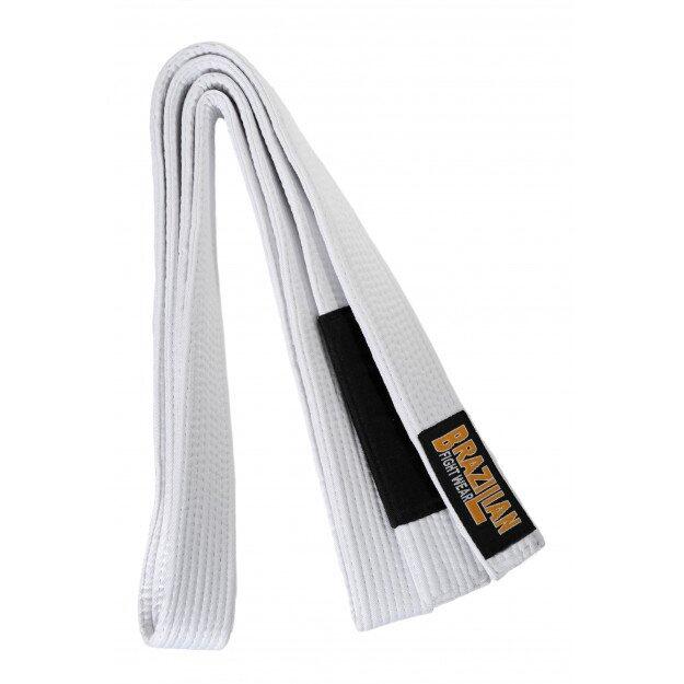Cinturón de jiu-jitsu brasileño blanco 1/2