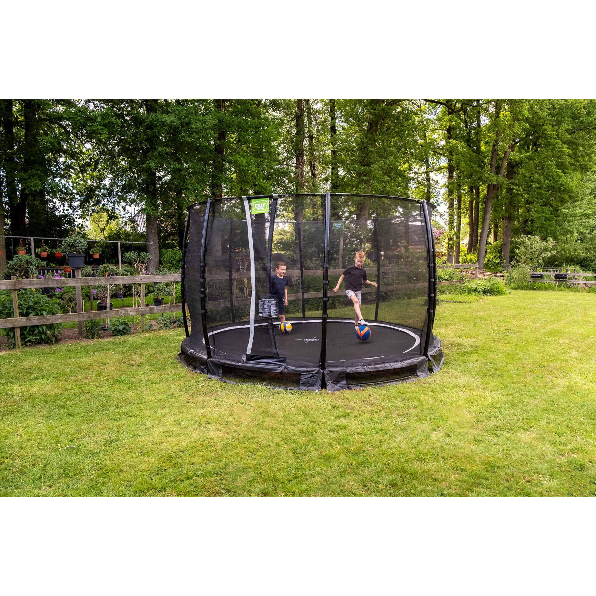 Allure Classic inground trampoline ø305cm 2/7