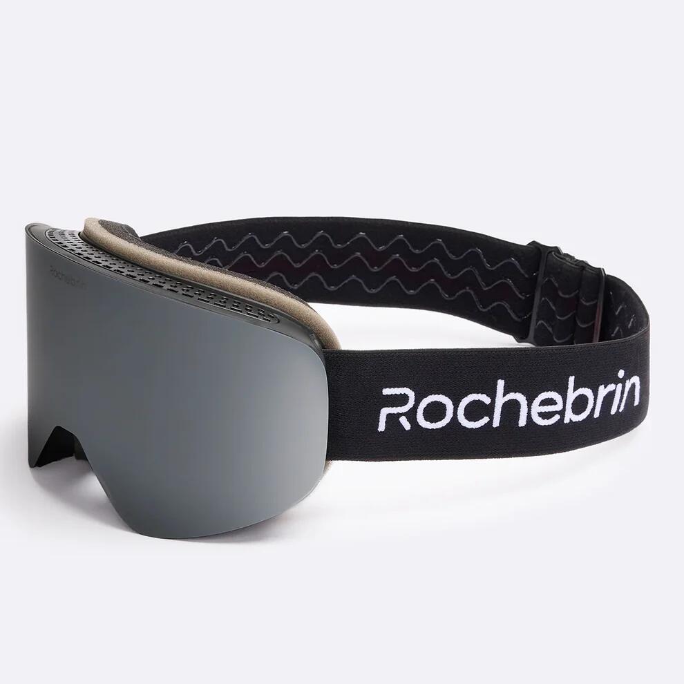 Rochebrin - Masque De Ski-snowboard Aimanté Anti-buée Catégorie 3 - (homme Et Femme) - Masque De Ski - Gris|noir - No Size - Decathlon